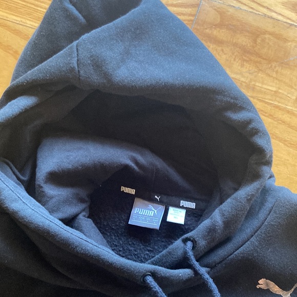Black Puma hoodie heavy - Picture 2 of 3